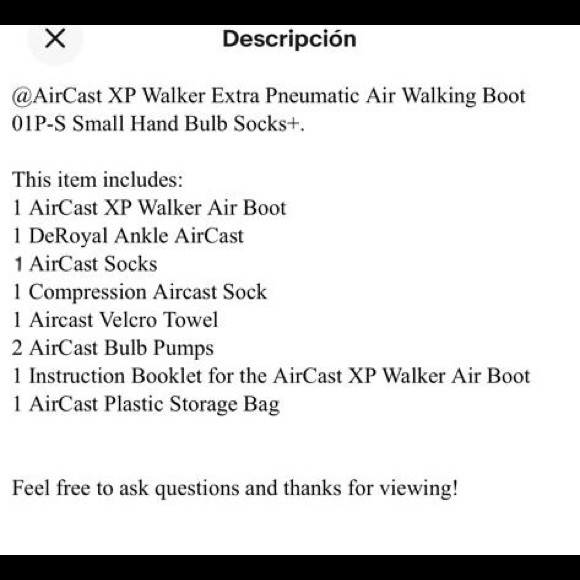 Aircast Walking Boot - Picture 10 of 10